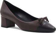 Aquatalia Palica Weatherproof Pointed Cap Toe Pump