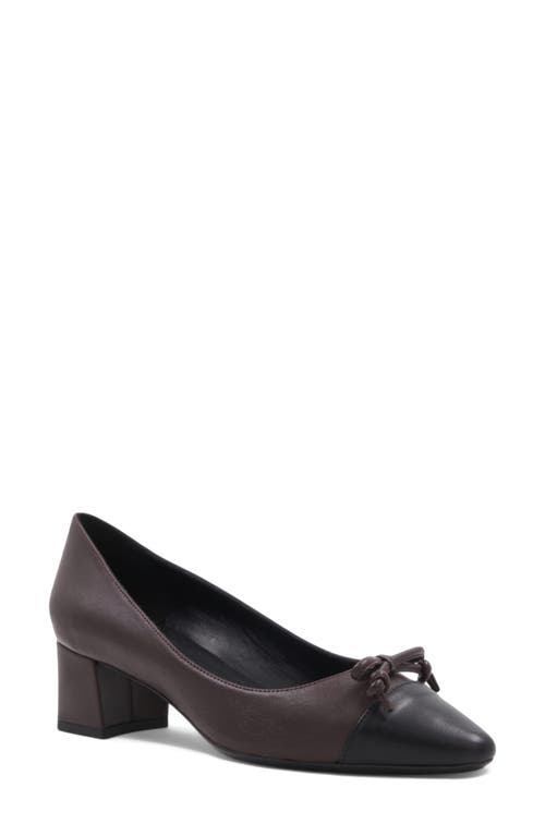 Aquatalia Palica Water Resistant Pointed Cap Toe Pump In Multi