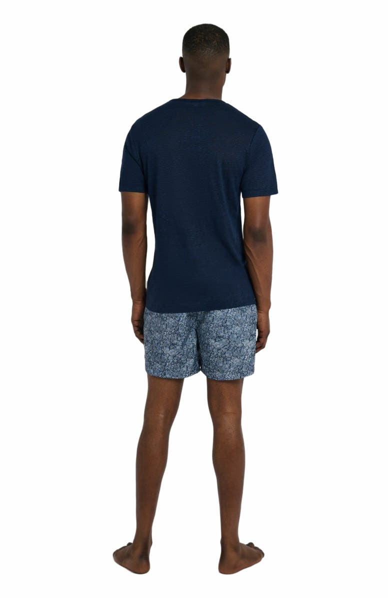 Onia Charles 5" Swim Trunk, Alternate, color, Deep Navy Multi