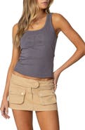 EDIKTED Mindie 98 Appliqué Tank