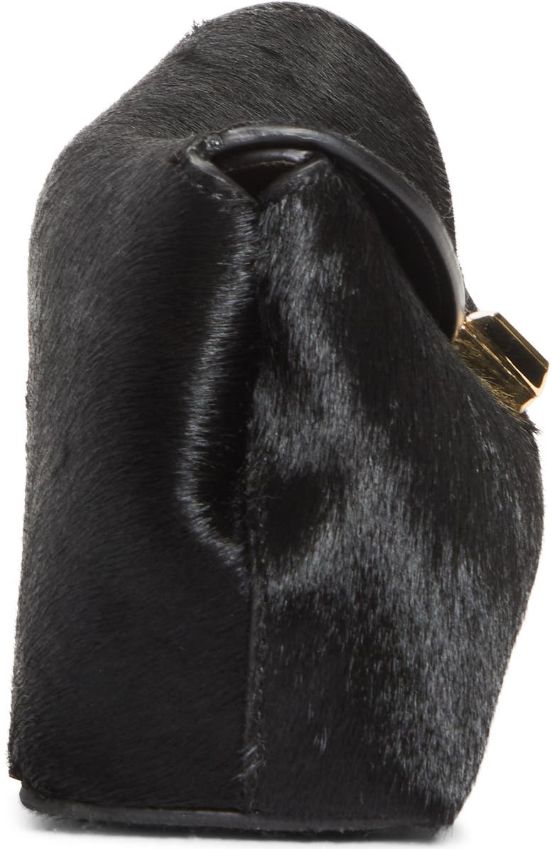 TOTEME Mini T-Lock Clutch Bag, Alternate, color, Black