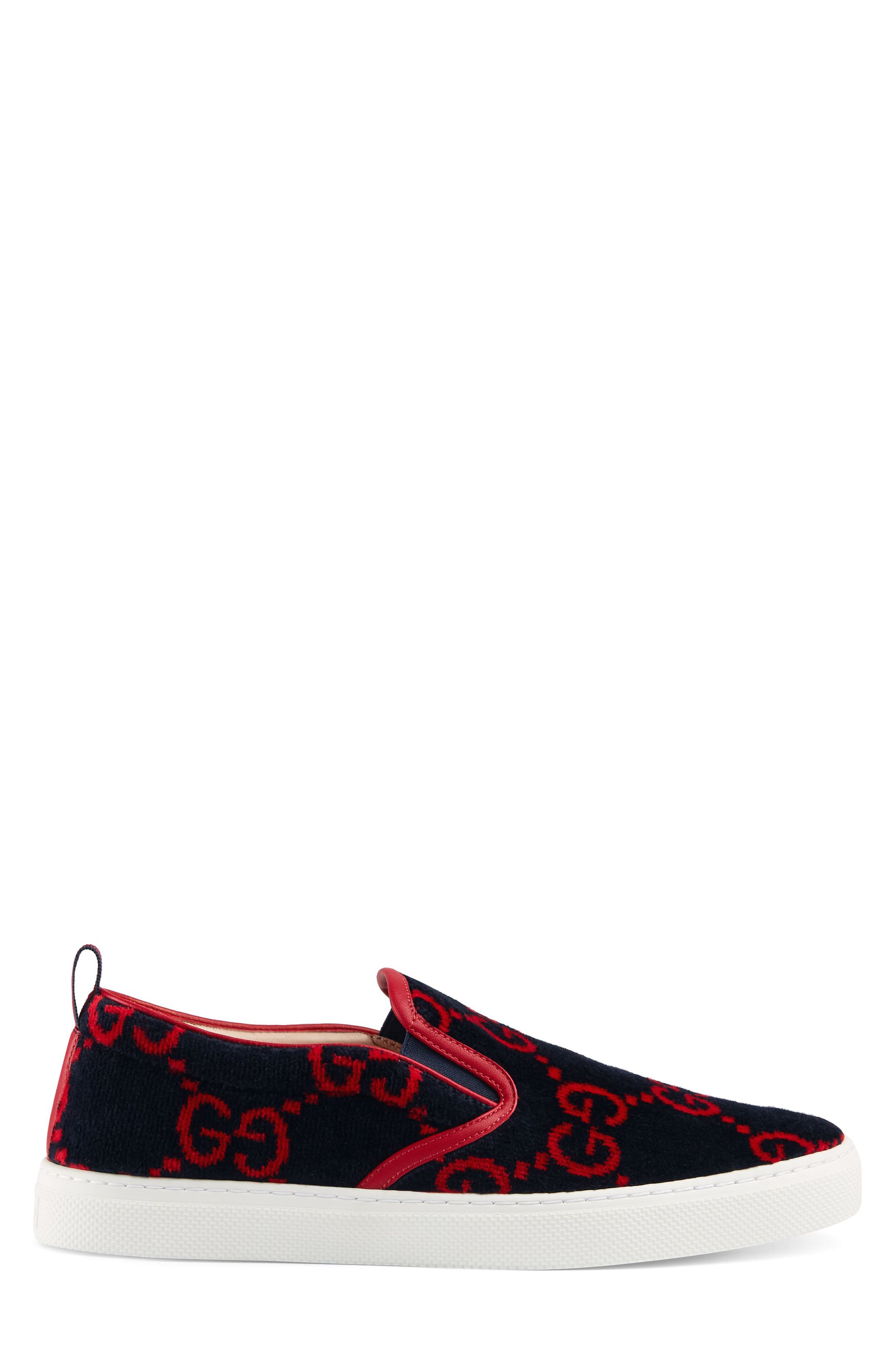 Gucci GG Slip-On Sneaker, Alternate, color, 