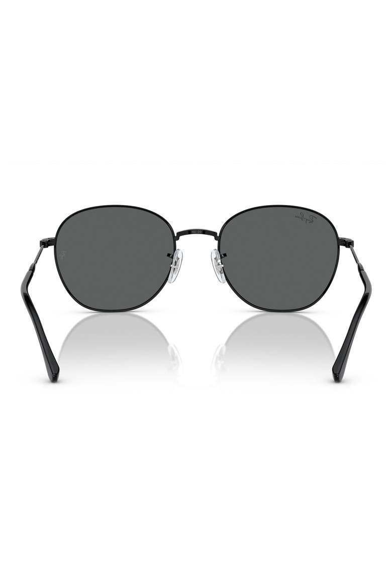 55mm Phantos Sunglasses, Alternate, color, BLACK