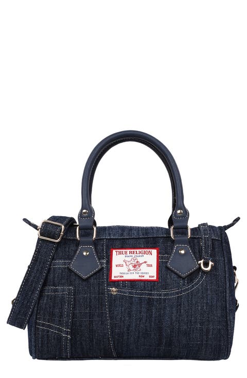 Heritage Denim Satchel Bag