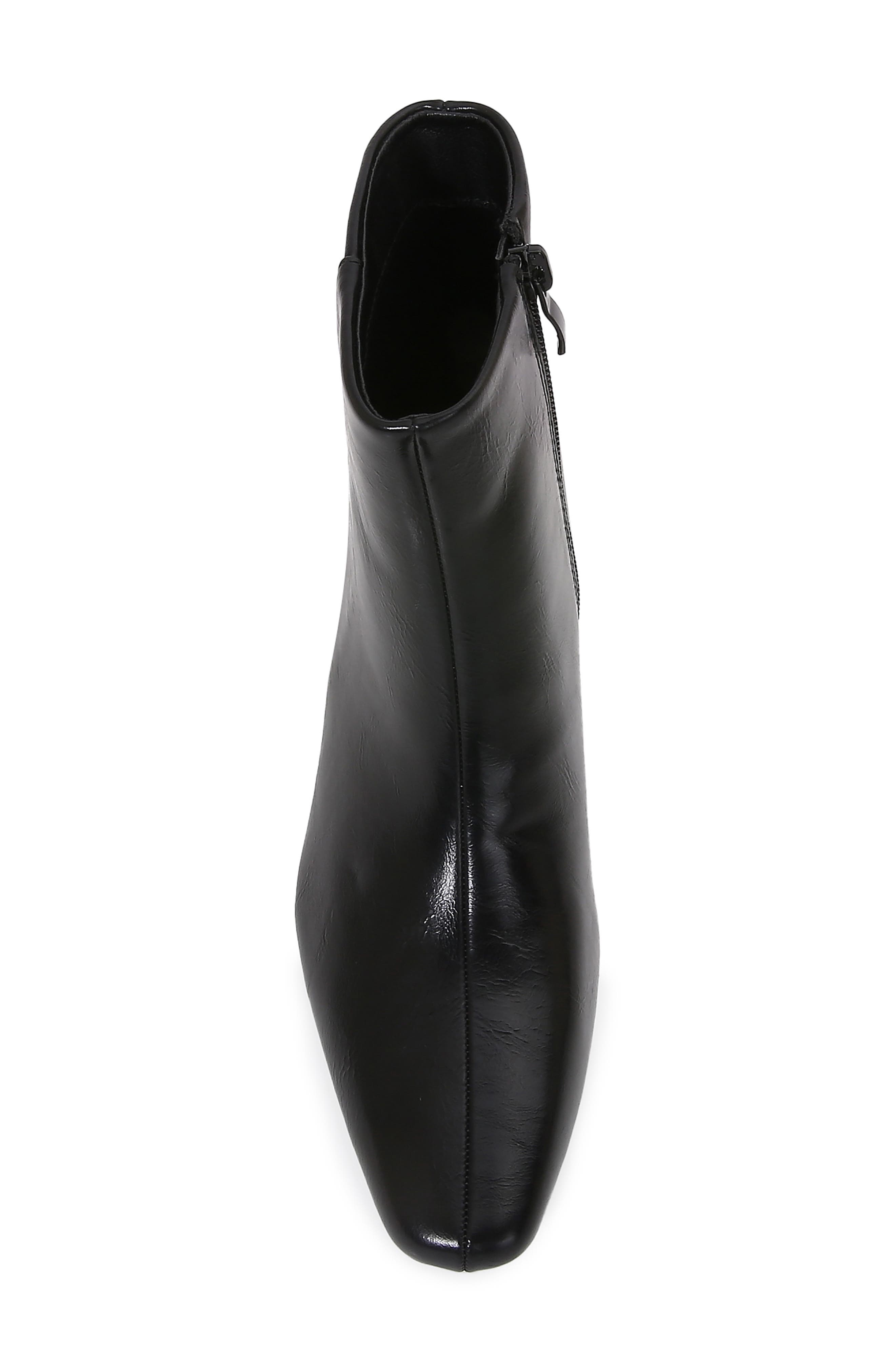 BERNESS Crinkle Textured Bootie, Alternate, color, Black