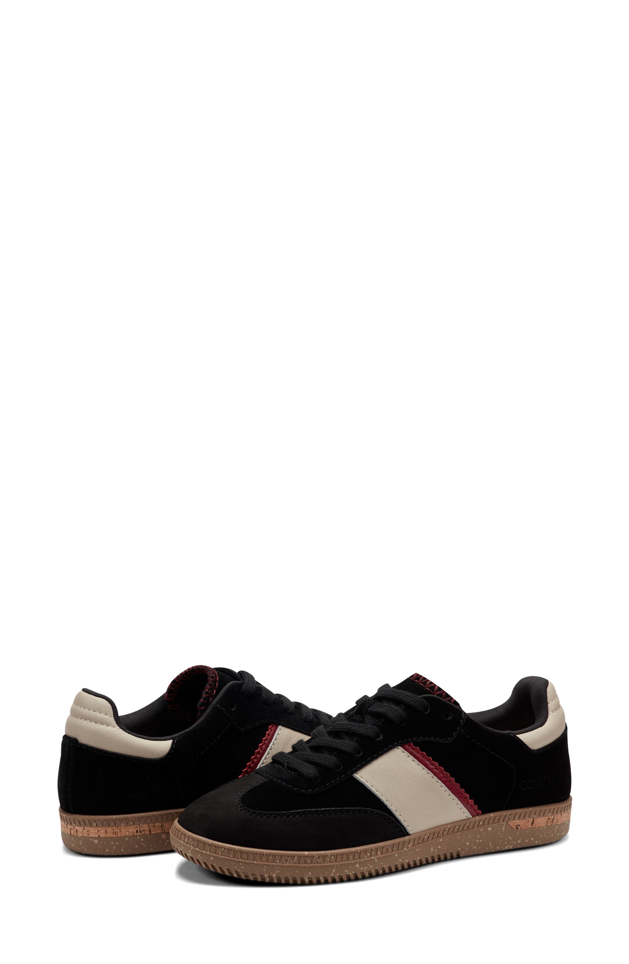Earth<sup
®</sup
 Penny Leather Sneaker, Alternate, color, Black
