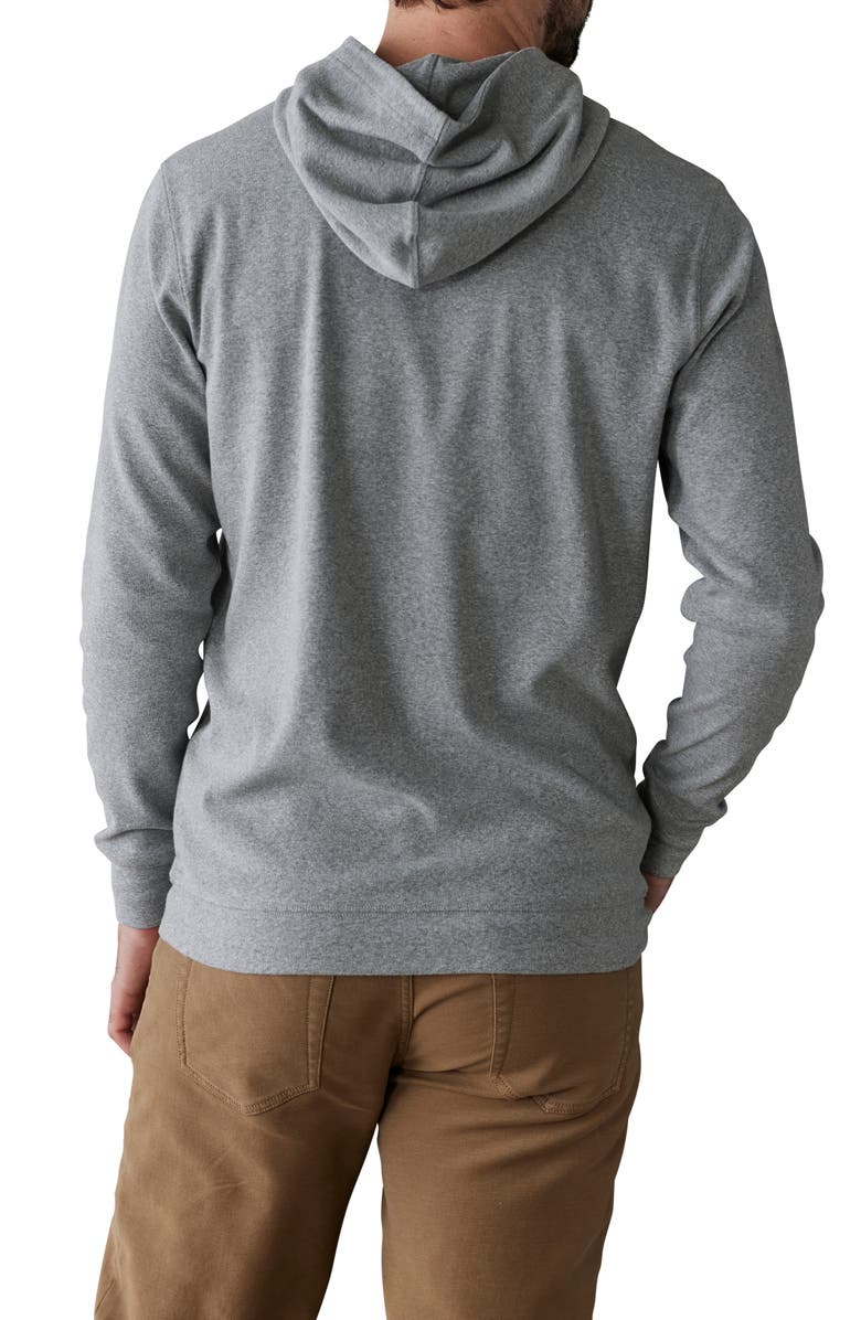 The Normal Brand Puremeso Essential Hoodie, Alternate, color, Athletic Grey