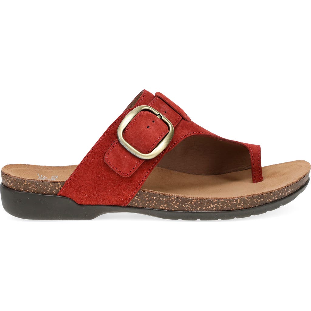 Dansko Rylee Sandal In Cayenne Suede