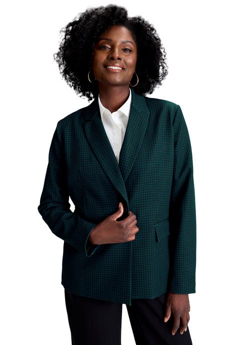 Bi-Stretch Shaped Blazer (Plus Available)