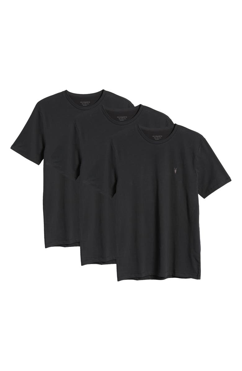 AllSaints Brace 3-Pack Short Sleeve Crewneck T-Shirts, Alternate, color, 