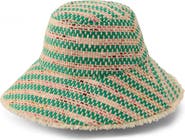 Helen Kaminski Cintia Bouclé Stripe Bucket Hat