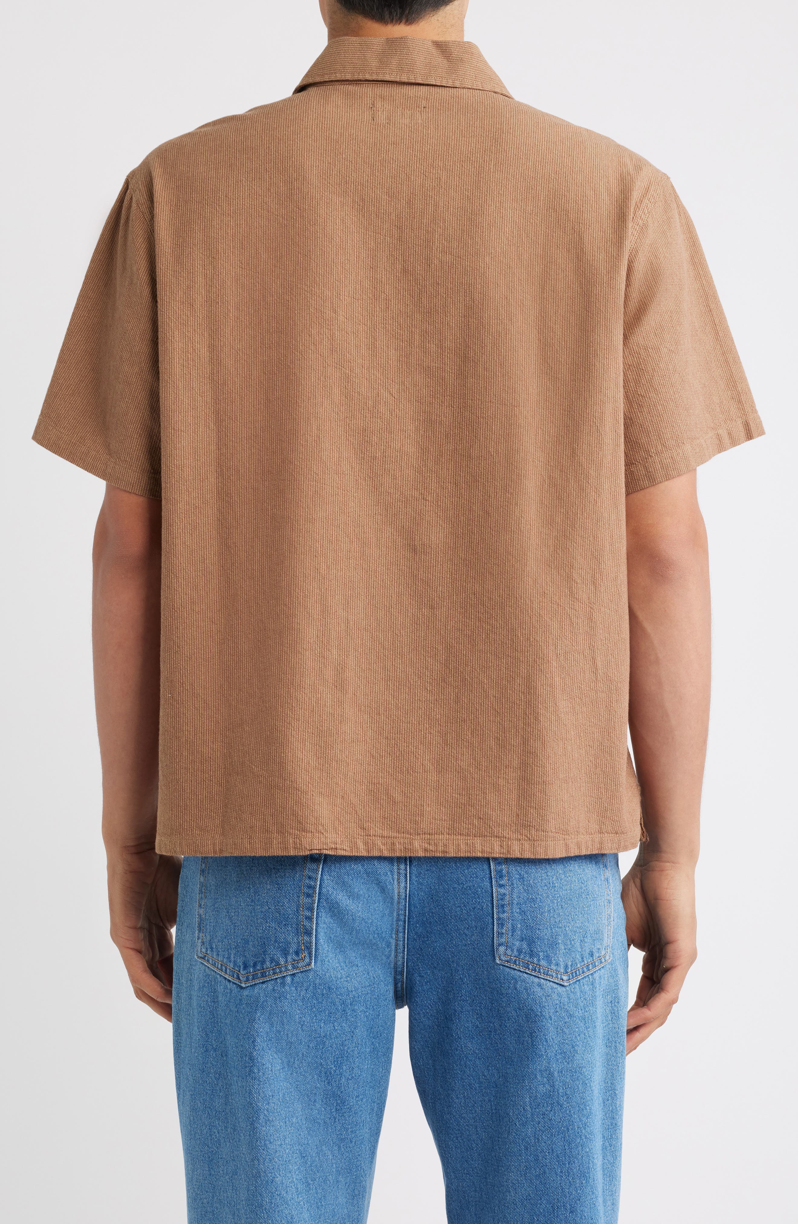 selected BROWN/ TAN STRIPE