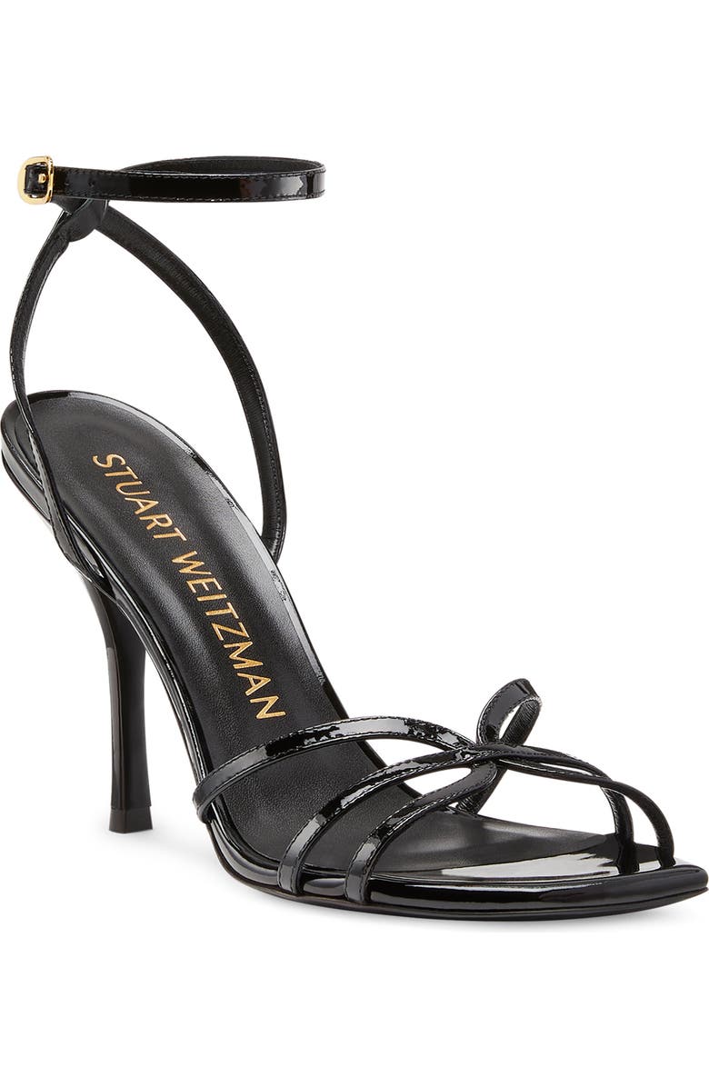 Stuart Weitzman Barelythere Ankle Strap Sandal, Main, color,