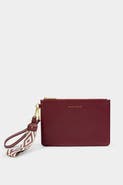 Katie Loxton Hallie Wristlet Pouch in Cherry
