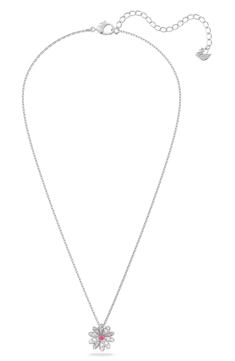 Swarovski Eternal Flower Pendant Necklace, Main, color, 