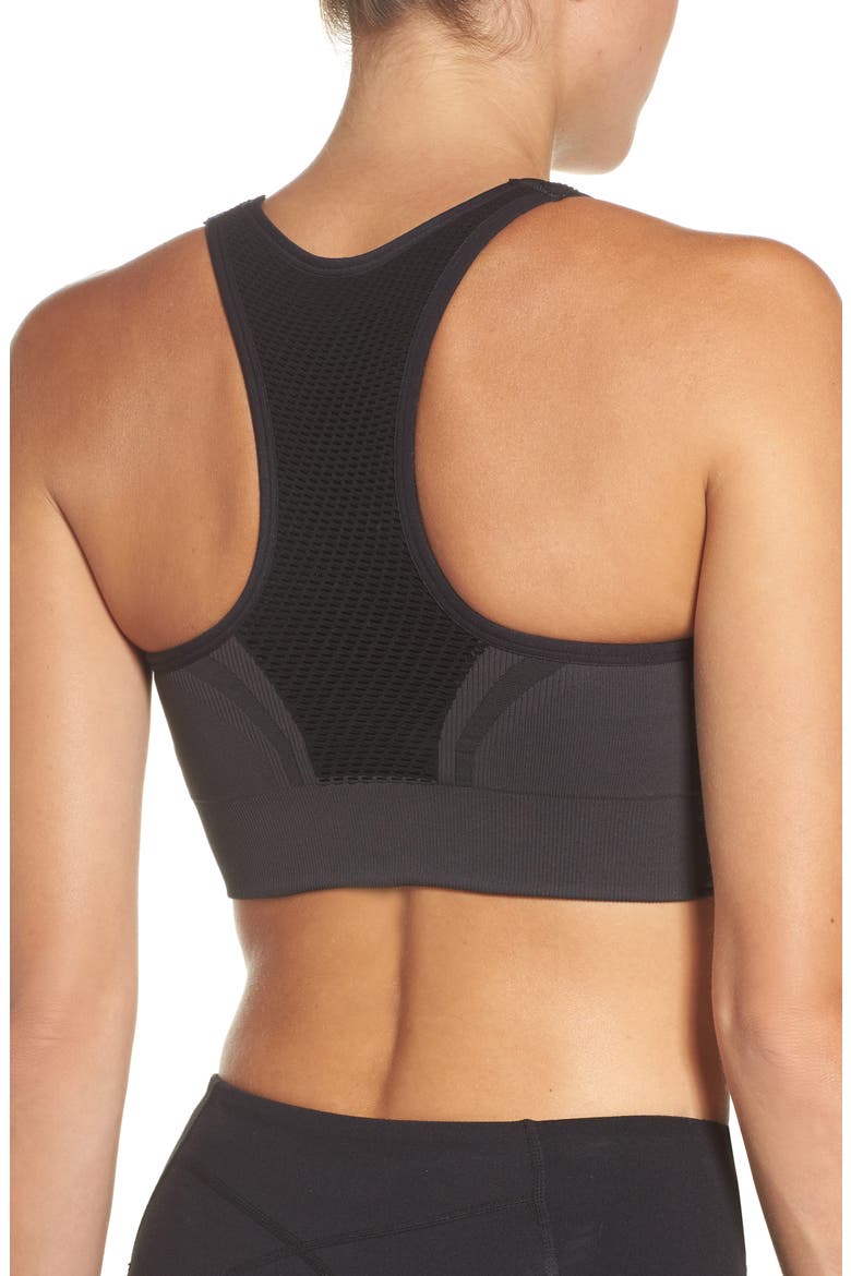 Charge Sports Bra, Alternate, color, BLACK