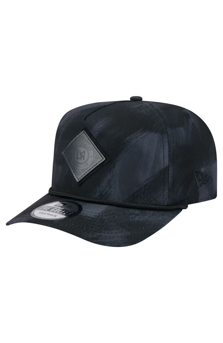 New Era Men's New Era Black LAFC Golfer Snapback Hat, Main, color, Black