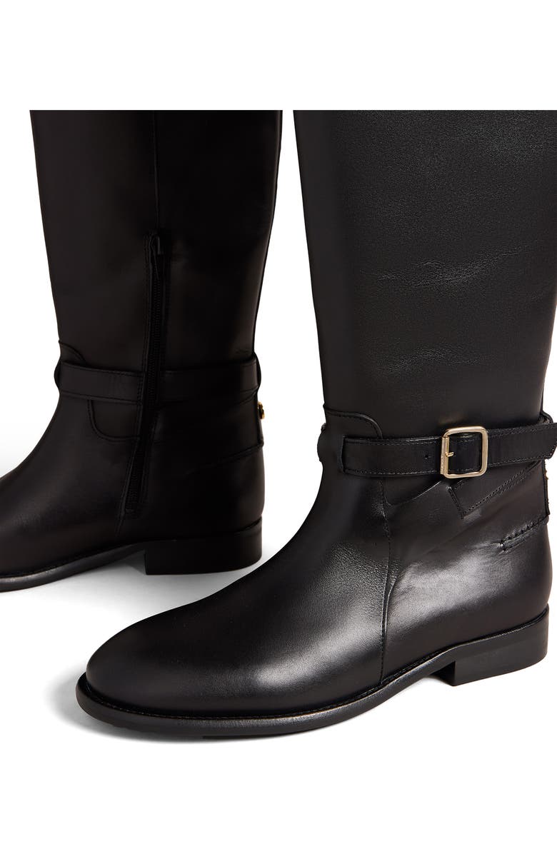 Ted Baker London Forrah Knee High Boot, Alternate, color, Black