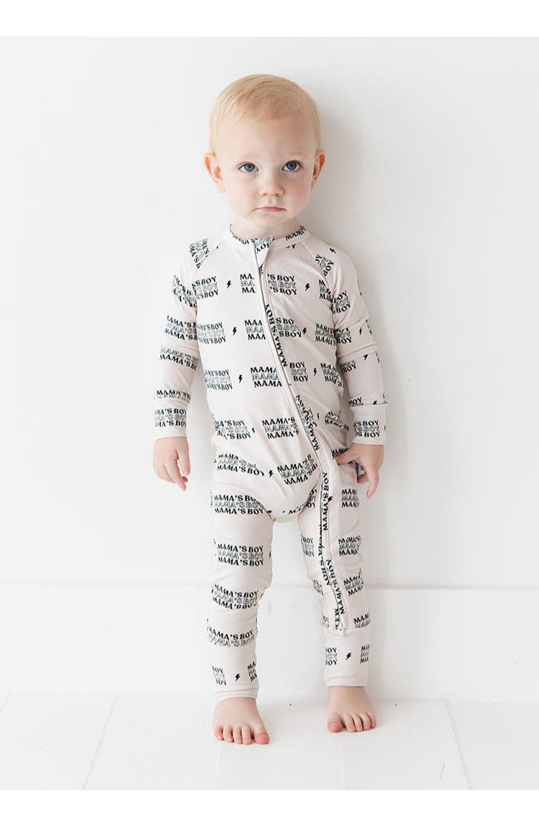 Charlie Lou Baby<sup>®</sup> Convertible Romper | Mama's Boy, Alternate, color, Beige