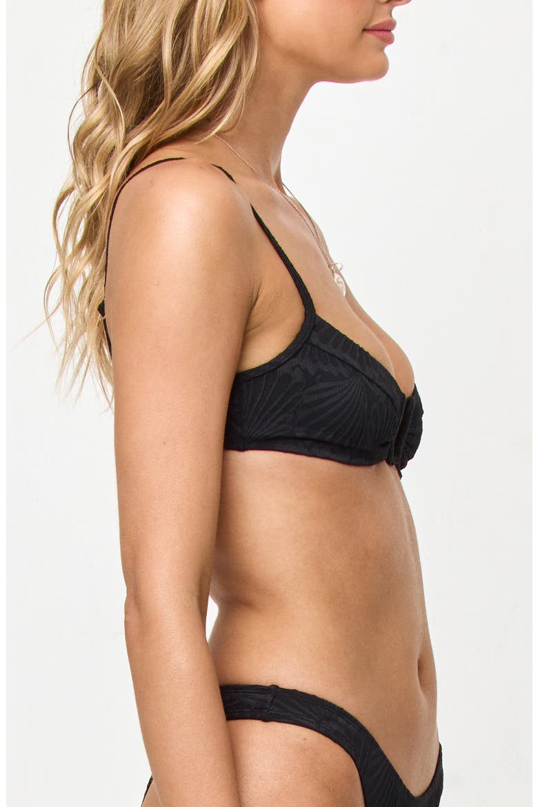 Peyton Bikini Top, Alternate, color, BLACK SHELLPRESS