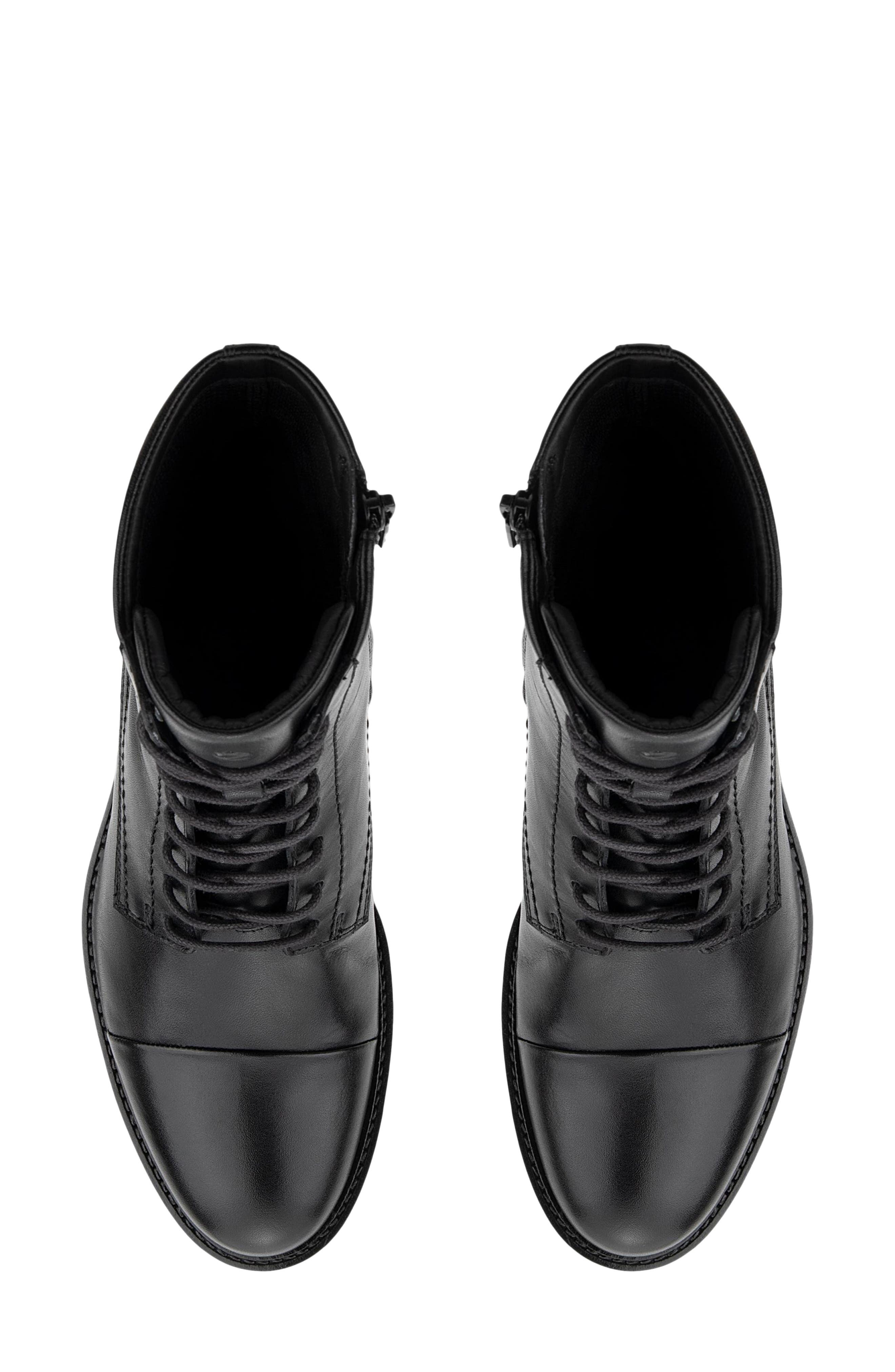Sartorelle 25 Leather Boot, Alternate, color, BLACK