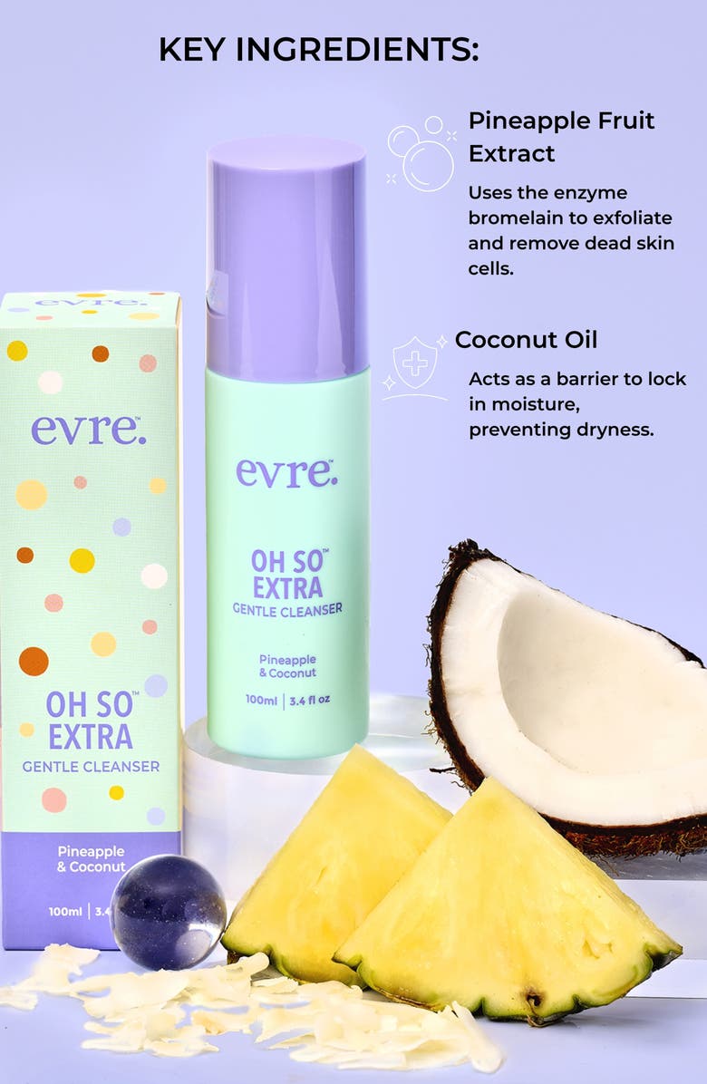 evre. Oh So Extra Gentle Cleanser, Alternate, color, 