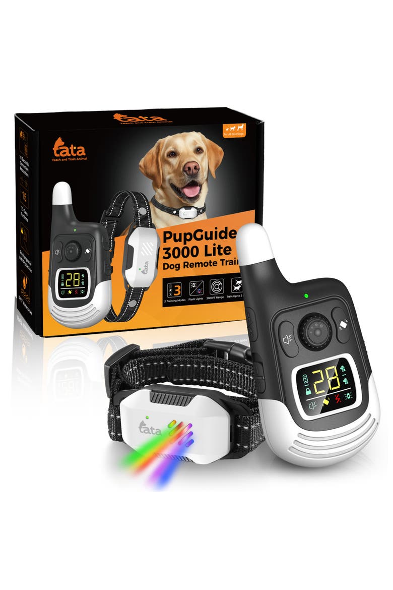 PupGuide 3000 Lite Dog Remote Trainer Collar, Alternate, color, Black