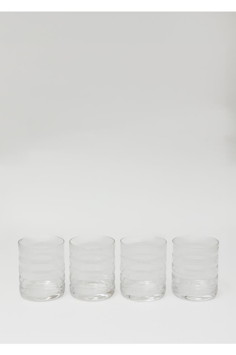Fluted Tumbler Set of Four, Alternate, color, No Color