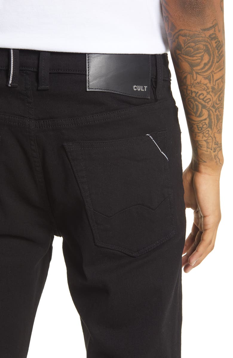 Cult of Individuality Punk Men's Super Skinny Jeans, Alternate, color, 