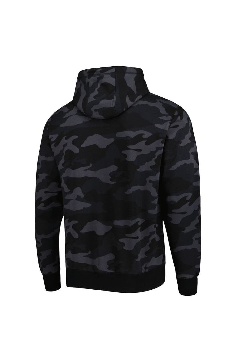 New Era Men's New Era Black/Camo Miami Heat Tonal Pullover Hoodie, Alternate, color, 