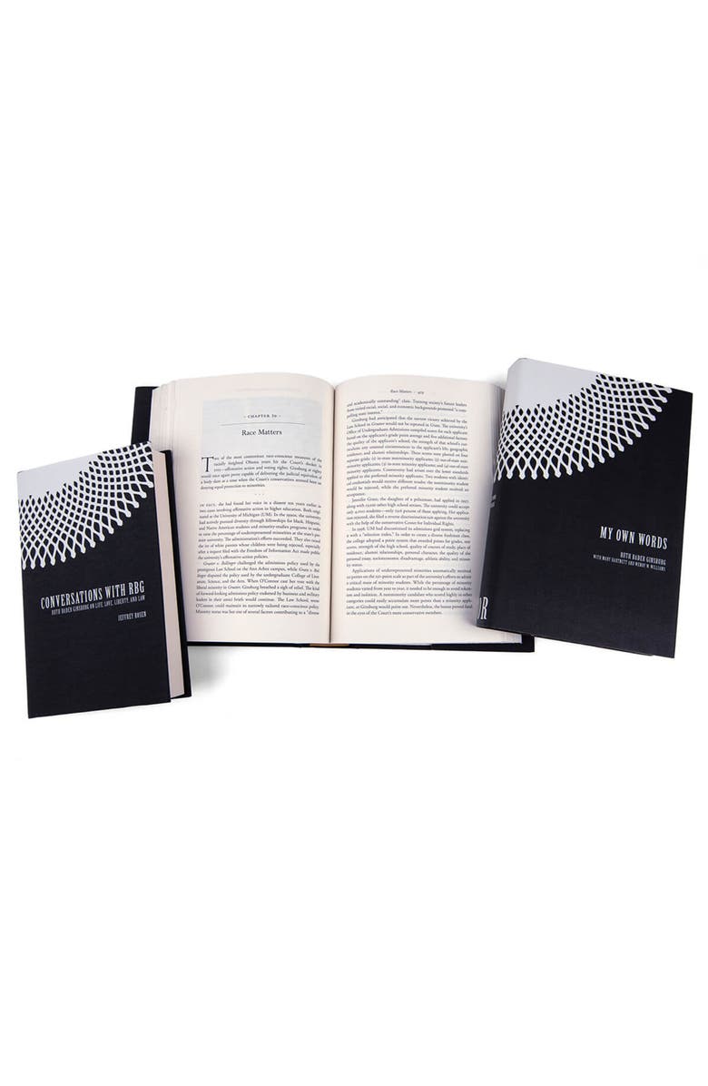 Juniper Books Ruth Bader Ginsburg Book Set, Alternate, color, Black And White