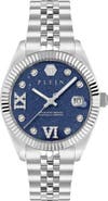 PHILIPP PLEIN Date Superlative Bracelet Watch, 34mm