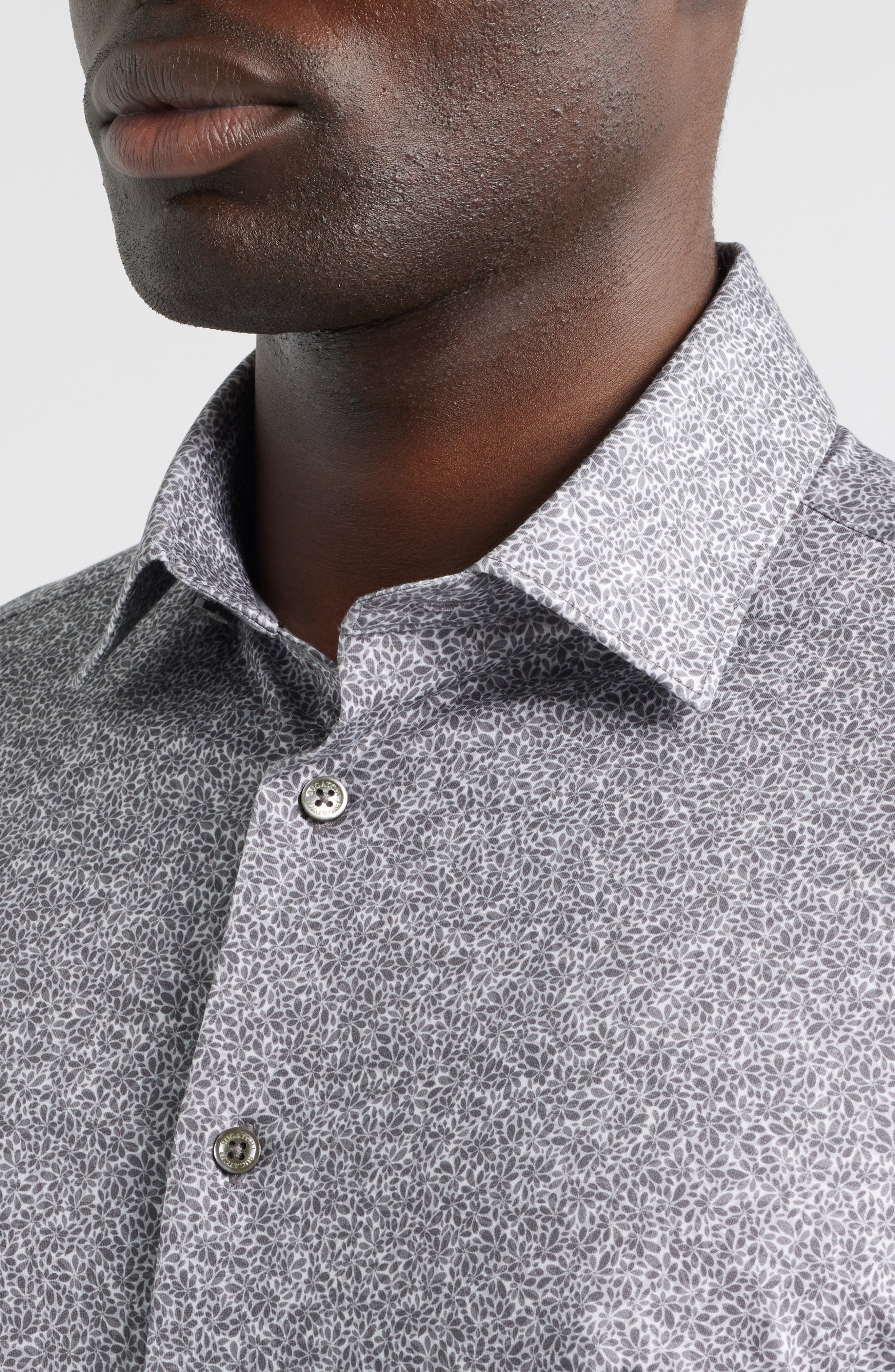 Miles OoohCotton Floral Short Sleeve Button-Up Shirt - image 2