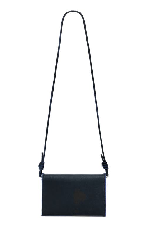 Desigual Faux Leather Crossbody Bag In Black