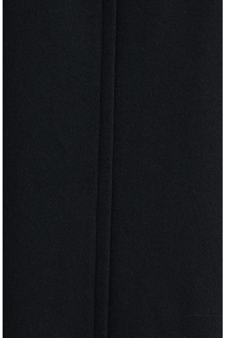 Hyde Wool & Cashmere Peacoat, Alternate, color, BLACK