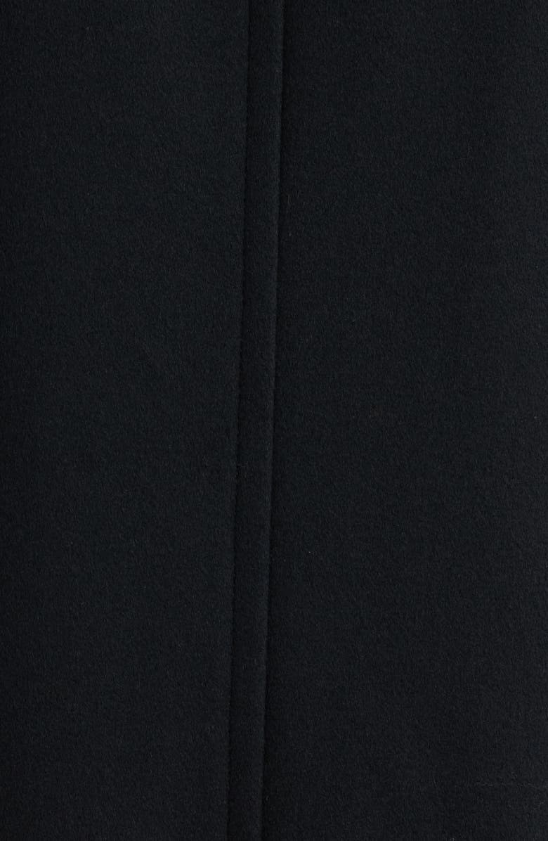 BOSS Hyde Wool & Cashmere Peacoat, Alternate, color, Black