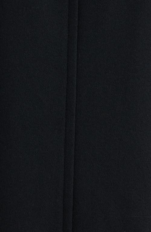 Hugo Boss Boss Hyde Wool & Cashmere Peacoat In Black
