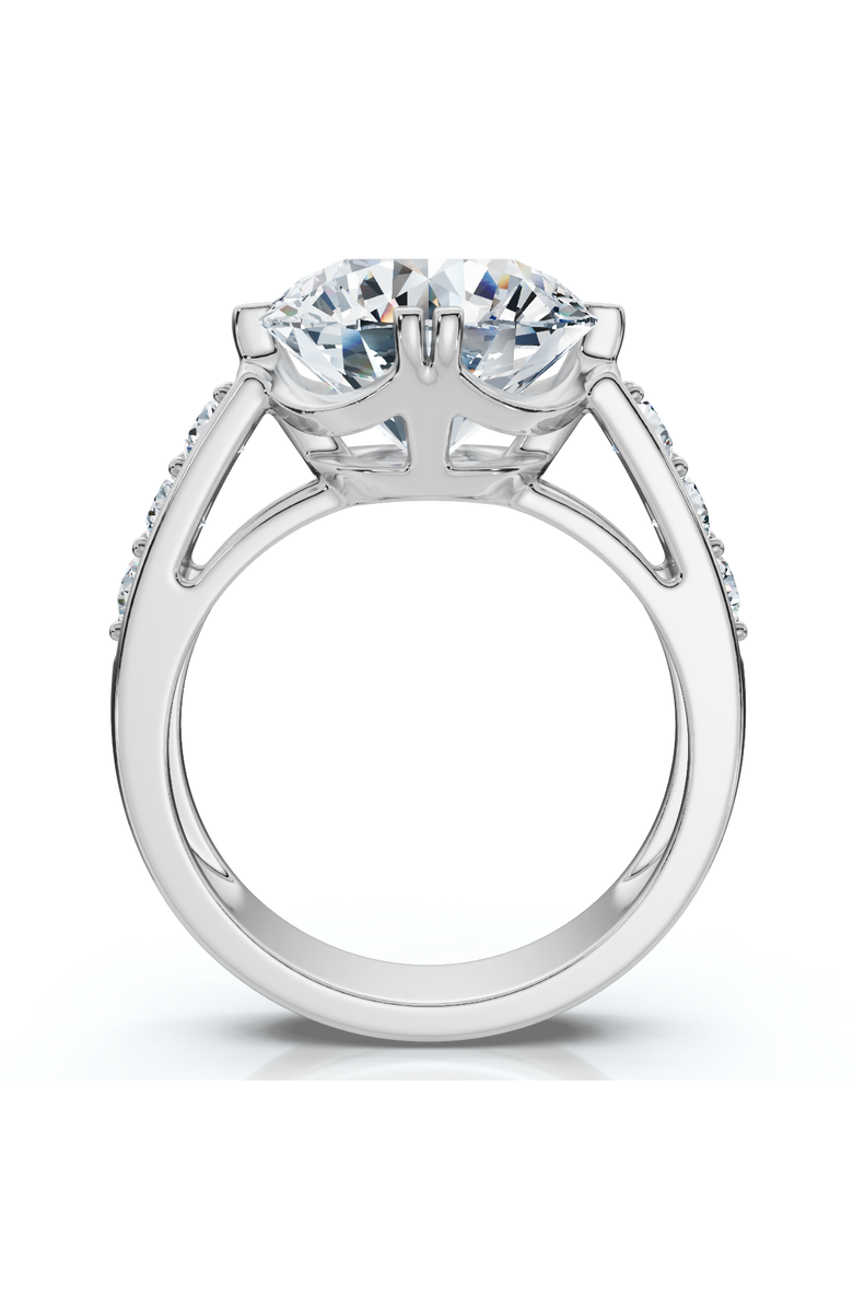 Bliss Diamond Certified 5 1/2Ct Bauer Diamond Engagement Ring 14k Gold or Platinum Lab Grown, Alternate, color, 14K White Gold