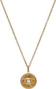 Alex and Ani Evil Eye Crystal Pendant Necklace
