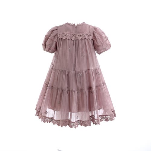 Sweet Cactus Lace Lined Bailey Dress In Purple