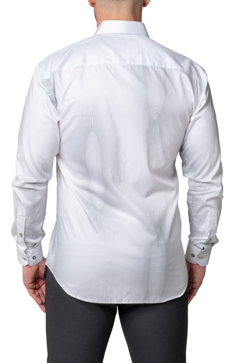 Maceoo Fibonacci Singularity Contemporary Fit Button-Up Shirt, Alternate, color, 