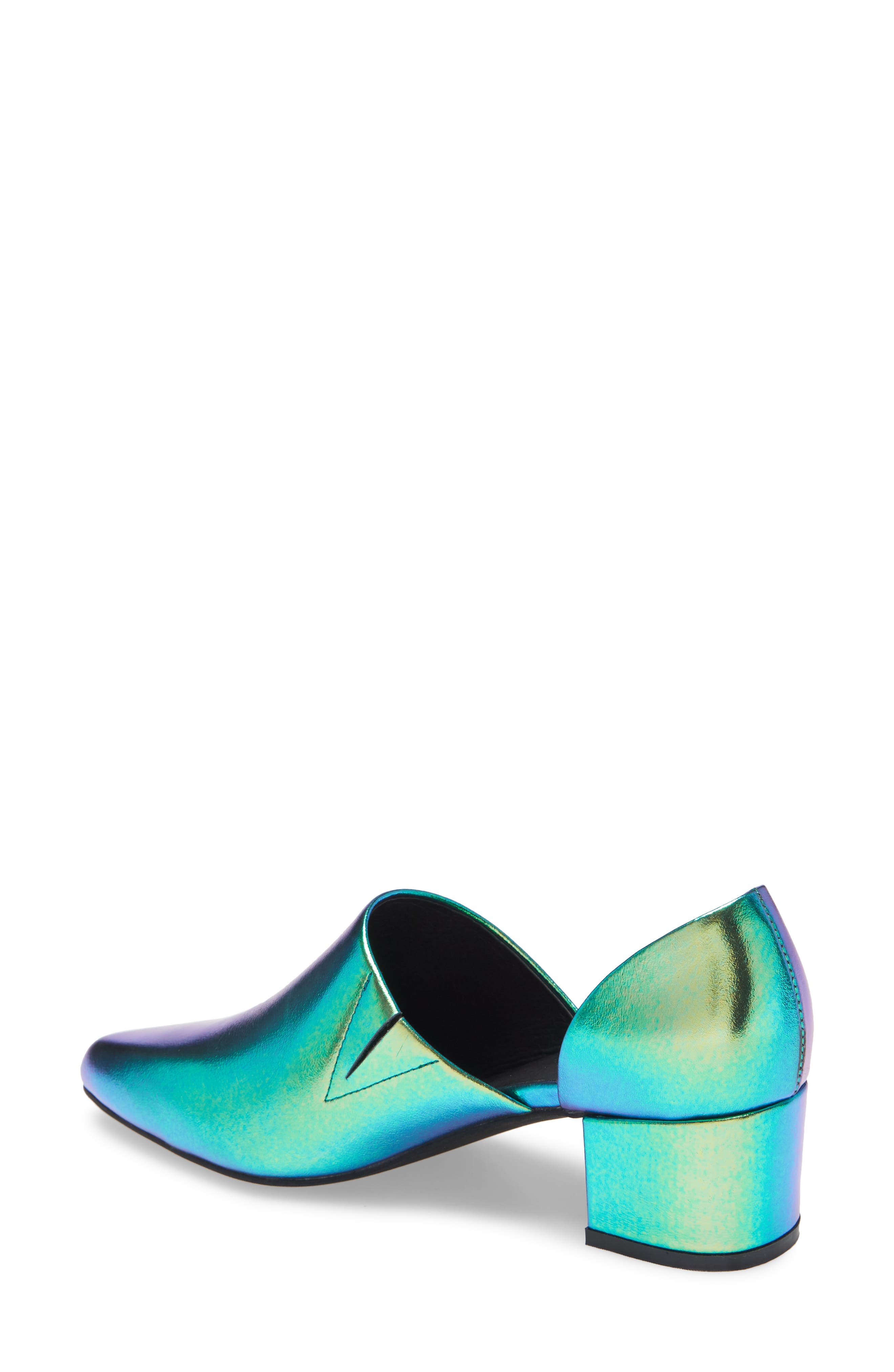 Ankle Boot, Alternate, color, HOLOGRAM LEATHER