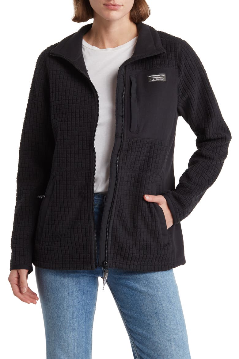 Mountain Classic Windproof Fleece Jacket, Main, color, BLACK