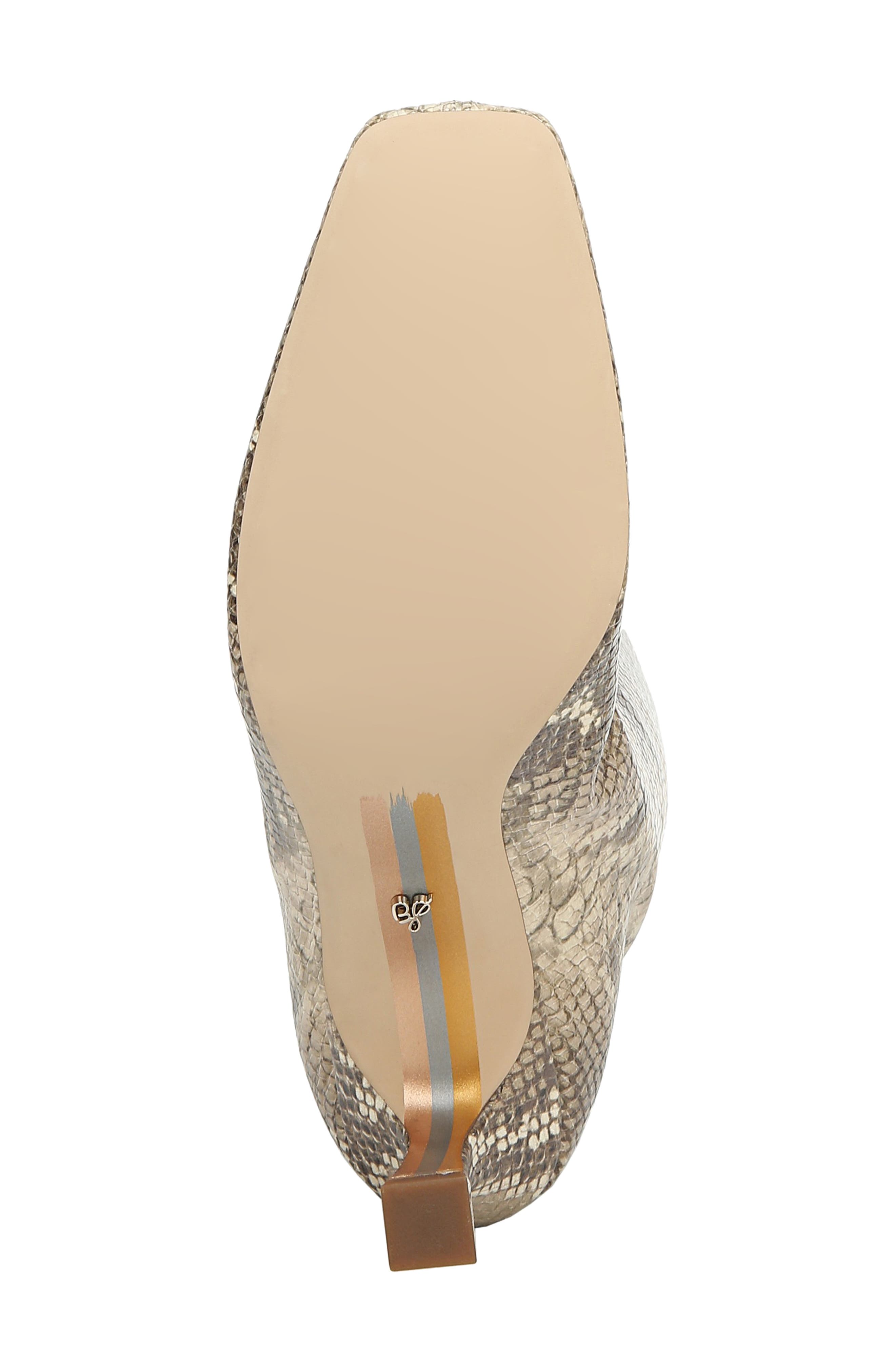 Lolita Square Toe Boot, Alternate, color, WHEAT MULTI