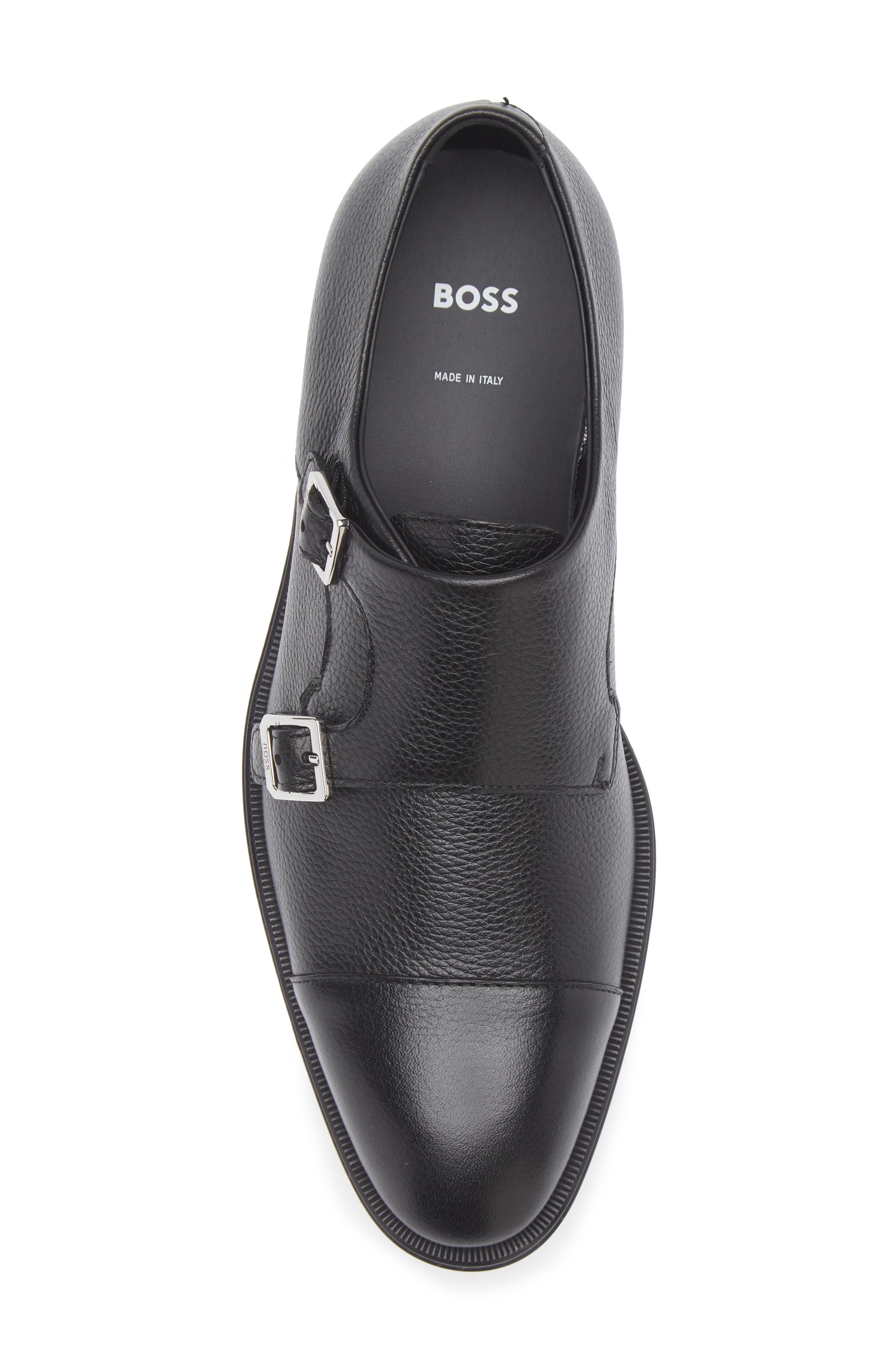 BOSS Derrek Double Monk Strap Shoe, Alternate, color, 