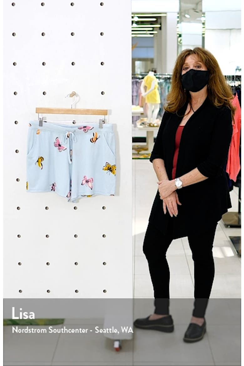 Print Jersey Pajama Shorts video