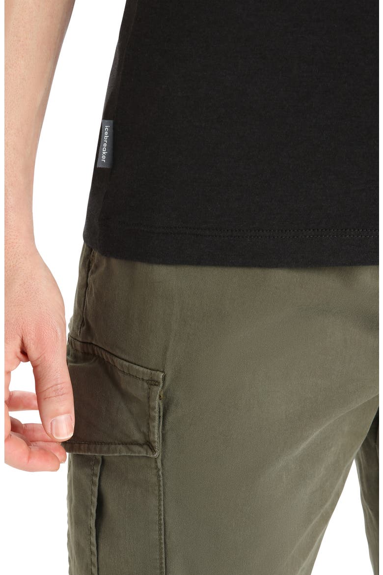 Central Merino Blend T-Shirt, Alternate, color, BLACK