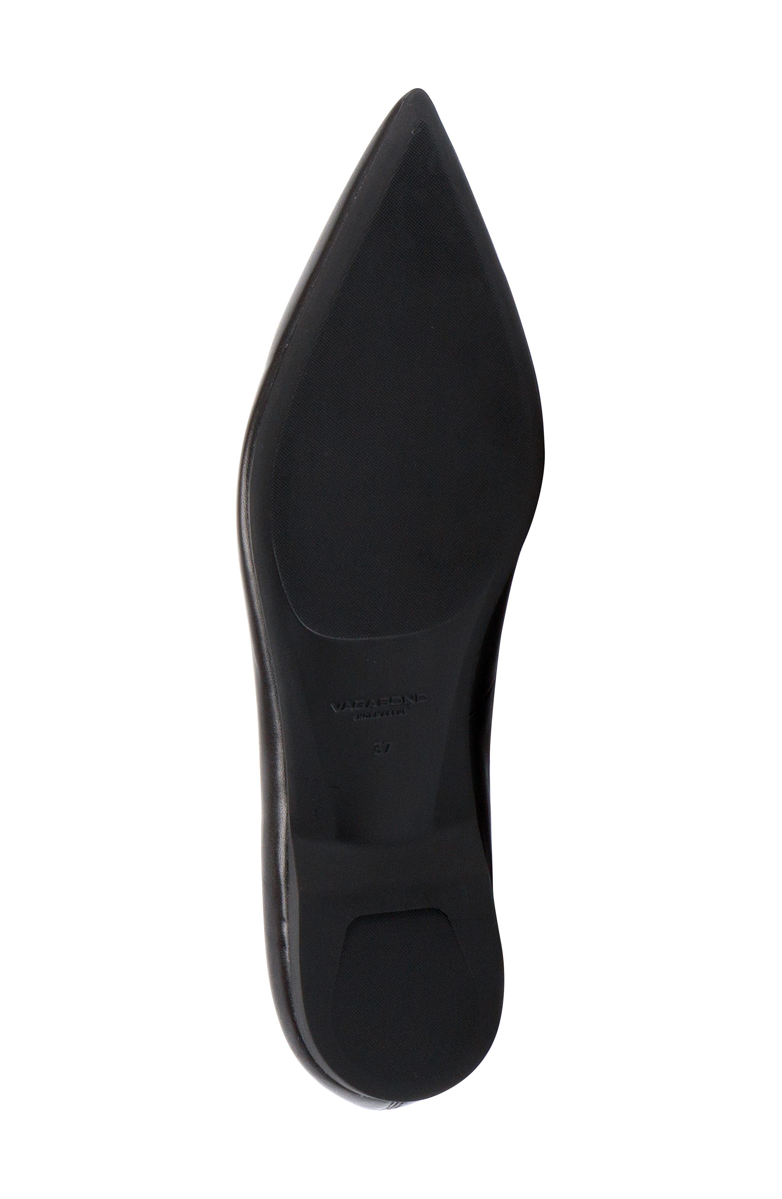Vagabond Shoemakers Hermine Pointed Toe Flat, Alternate, color, Black