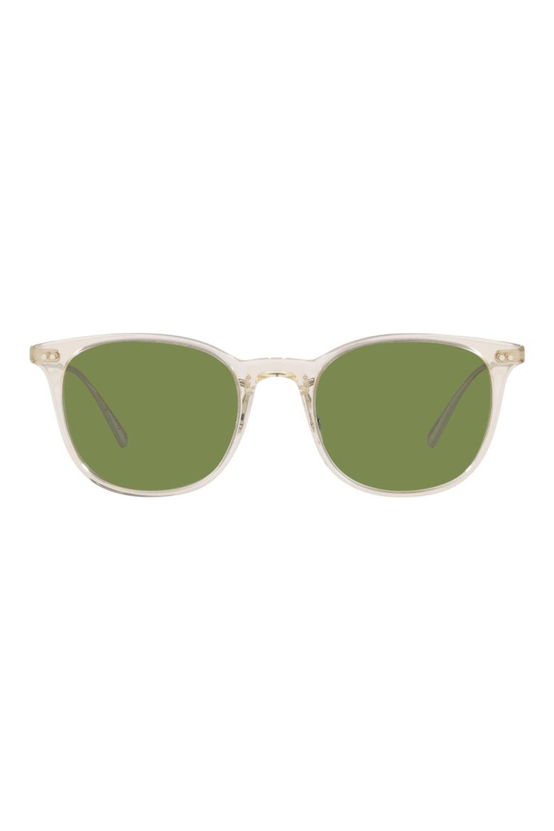 Gerardo 51mm Tinted Square Sunglasses, Main, color, BEIGE