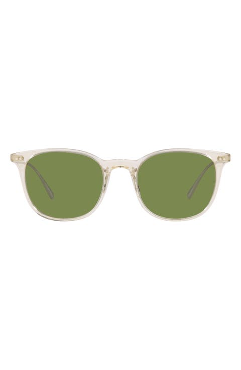 Gerardo 51mm Tinted Square Sunglasses